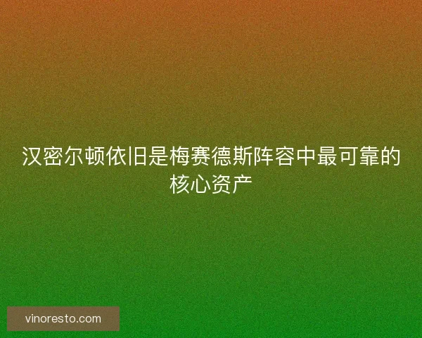 汉密尔顿依旧是梅赛德斯阵容中最可靠的核心资产